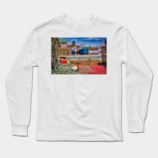 Lobster Traps Murray Harbour PEI Long Sleeve T-Shirt